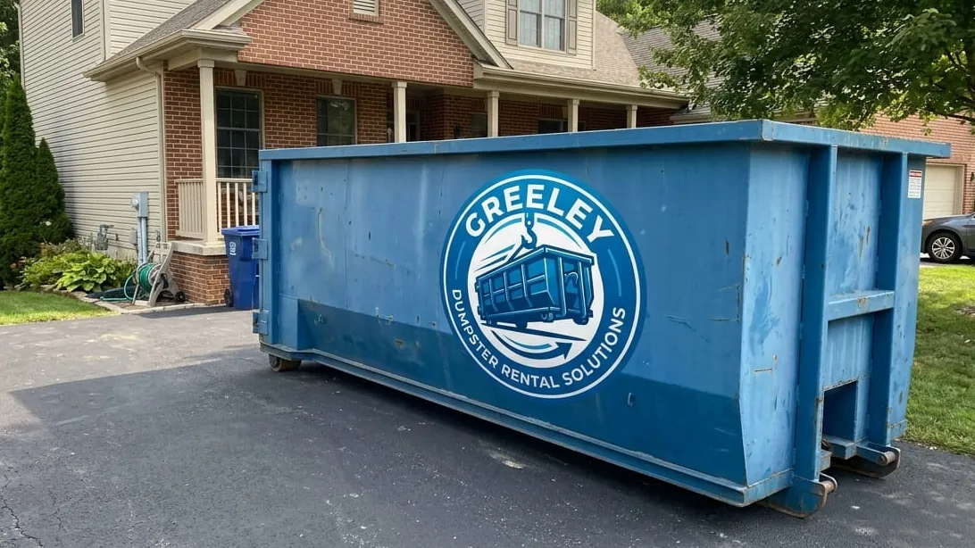 Roll-off dumpster delivery serving Promontory in Greeley, Colorado Roll-off dumpster delivery serving Promontory in Greeley, Colorado