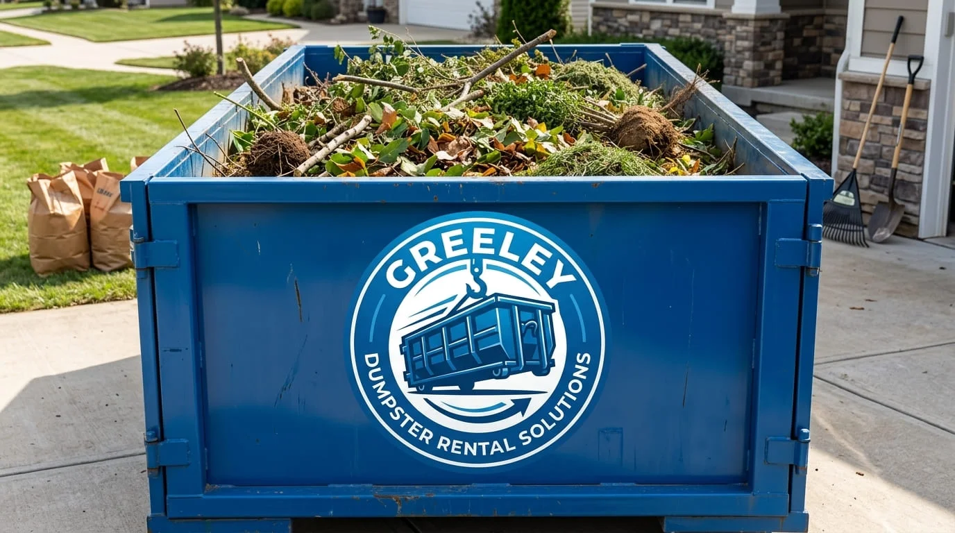 Yard Waste Dumpster Rental Greeley CO-img